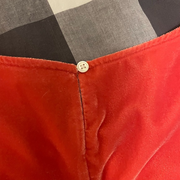 Pink velour JCrew blouse - L - Picture 3 of 4